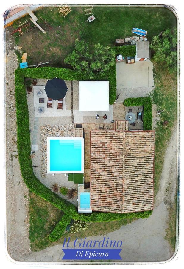 Il Giardino Di Epicuro Bed & Breakfast Rocca San Giovanni Ngoại thất bức ảnh